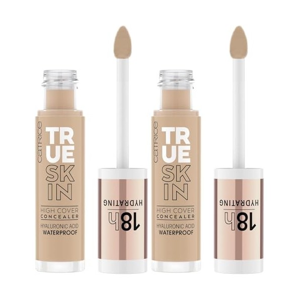Catrice - Correcteur Haute Couvrance True Skin High - 46 Warm Toffee Lot de 2