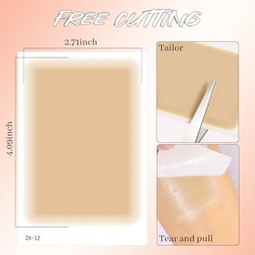 Prreal 8 pièces Patch de couverture de tatouage, aspect naturel, couvre les tatouages et les cicatrices, patch de tatouage, i