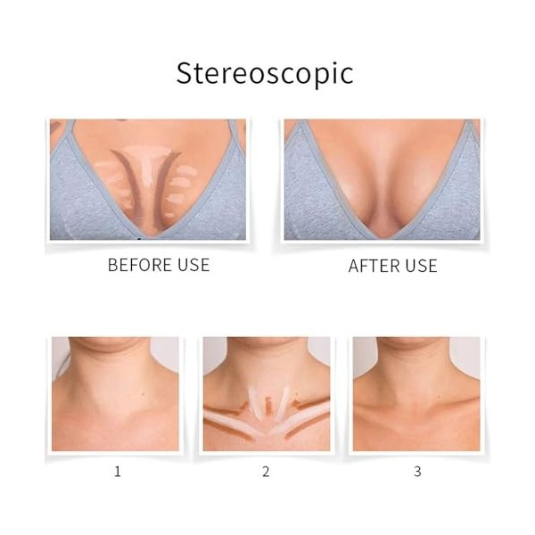 JasCherry 3 Couleur Correcteur Liquide Couvrant Complet Pour Les Yeux Affronter, Couvre Les Cernes et Les Taches Maquillage à