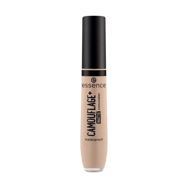 Essence Cosmetics Camouflage+ Matt Concealer Correcteur Mat, Longue Durée, Matifiant, Couvrant, Mat 8ml