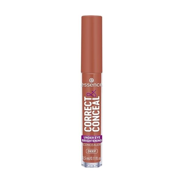 Essence Cosmetics Correct et Conceal Under Eye Brightening Concealer Anti-Cernes, Éclaircissant, Correction des Couleurs, Nat
