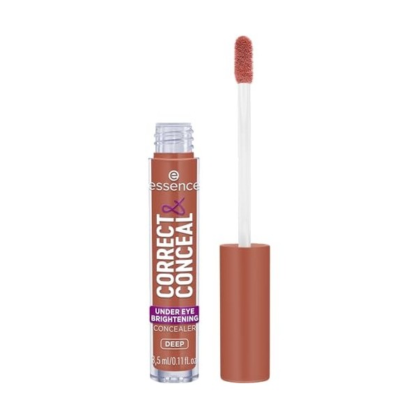 Essence Cosmetics Correct et Conceal Under Eye Brightening Concealer Anti-Cernes, Éclaircissant, Correction des Couleurs, Nat