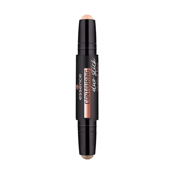 Essence Cosmetics Contouring Duo Stick, Matifiant, Mettant en Valeur lOeil, Résultat Instantané, Mat 2.76 g