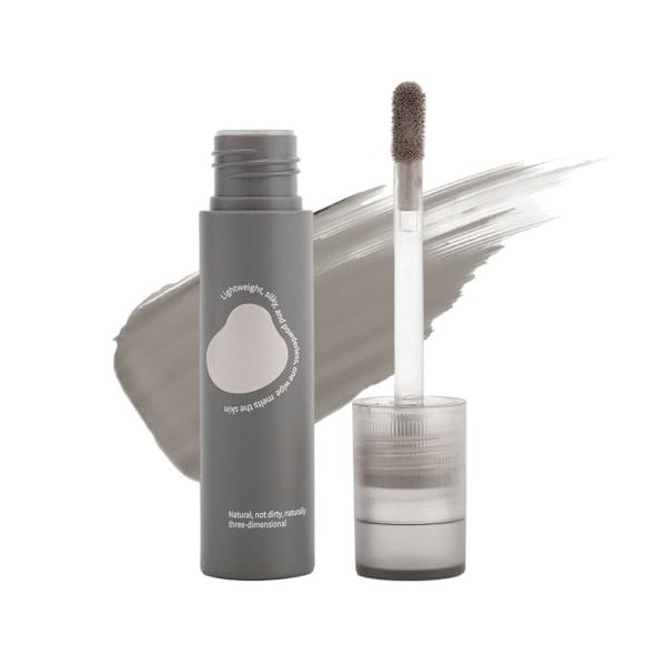 Erinde Correcteur Fluide Gris Froid, Fini Mat Naturel, Améliorer leffet de contour, Texture légère et facile à appliquer, Pe