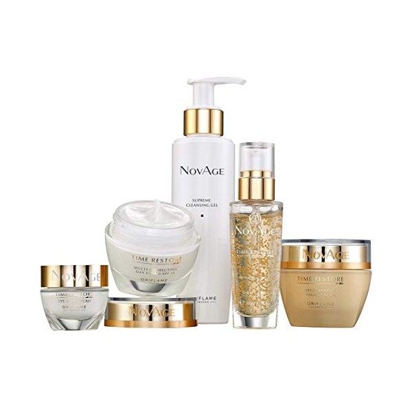 NovAge Time Restore Coffret - Routine Complète de Soins de la Peau !!!