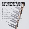 THESAEM Cover Perfection Tip Concealer SPF28 PA++ 6.5g 1.5 Beige Naturel - Correcteur liquide multi-usage, maquillage à couv