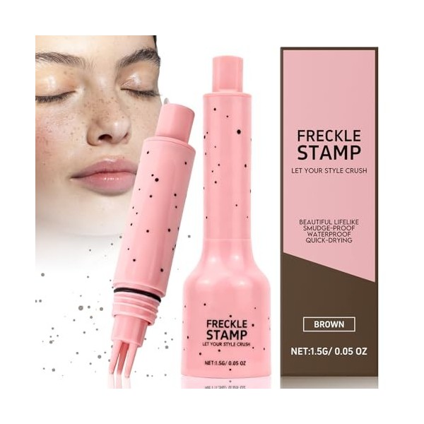 Tache de Rousseur, Naturelles Stylo Taches de Rousseur Freckles Pen, Résistant à lEau & Transpiration, Longue durée Séchage 