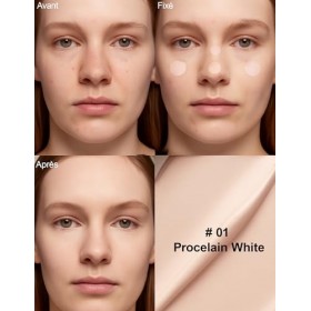 Erinde Correcteur Maquillage Anticerne, Anti Cernes Couvrant Lumineux SPF 45, Correcteur Yeux Hydratant et Eclaircissant, Lon