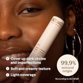 ATTITUDE Oceanly Cache Cernes, EWG Verified, Anti Cerne Hydratant, Ingrédients dOrigine Naturelle, Correcteur Végane, Moka, 