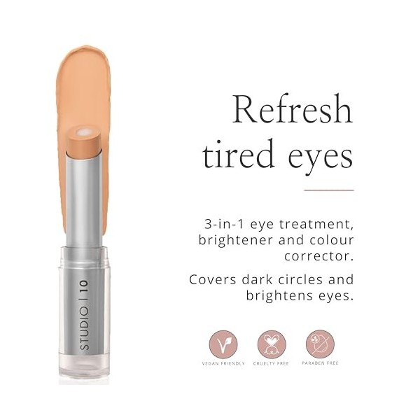 Studio10 Hydra Lift I Corrector Corrector Concealer dans une teinte claire Correcteur et éclaircissant pour les cernes avec f