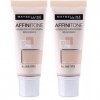 Fond de teint Affinitone Maybelline N° 03 Light Sandbeige/Beige Sable Lot de 2 