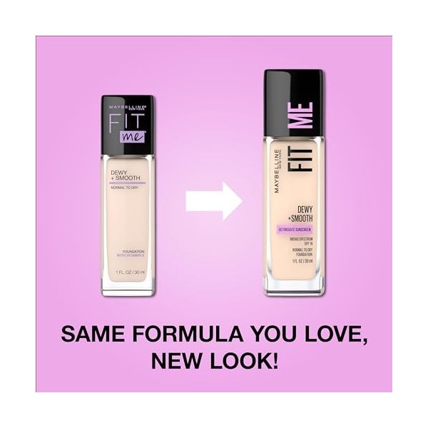 Maybelline Fit Me Liquid Foundation Spf18, 315 Soft Honey