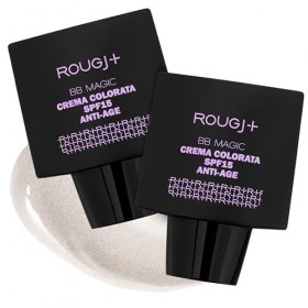 Rougj BB Magic Crème Teintée SPF15 Lot de 2 – BB Crème Visage Hydratante, Anti-Âge, Effet Bonne Mine, Correction des Imperfec