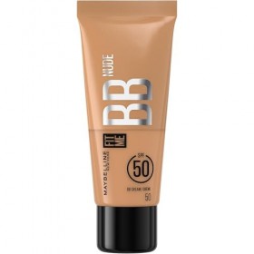 Maybelline New York - BB Crème Nude avec SPF50 - Unifie le Teint, Protège et Hydrate la Peau pendant 24H - Effet Naturel et L