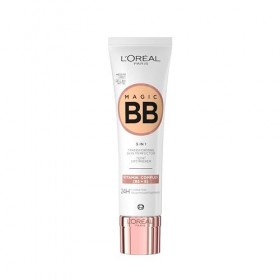 LOréal Paris - Magic BB - Crème de jour nourrissante et maquillage en 1-24H dhydratation BB Crème - Medium Light