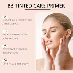 BB Crème Protectrice Spf 30 – Hydratation, Couvrance Des Imperfections, Teint Frais Et Mat | Crème Teintée Légère, Fond De Te