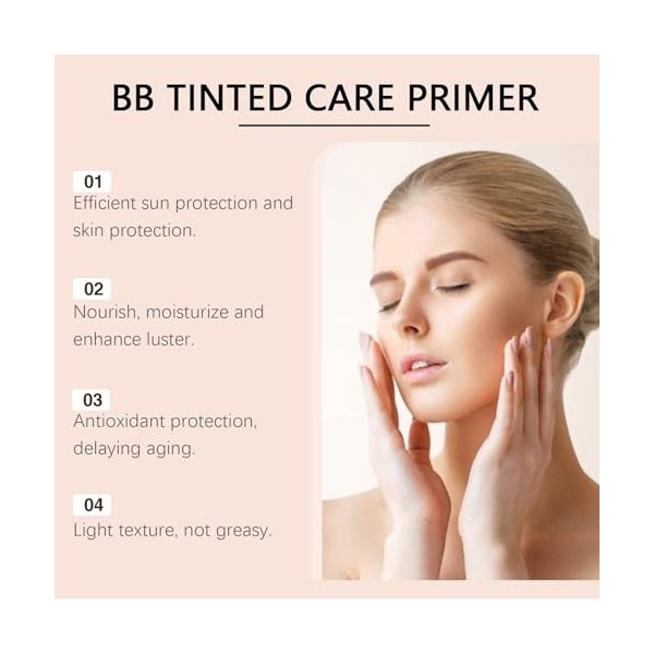 BB Crème Protectrice Spf 30 – Hydratation, Couvrance Des Imperfections, Teint Frais Et Mat | Crème Teintée Légère, Fond De Te