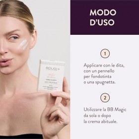 Rougj BB Magic Crème Teintée SPF15 Lot de 2 – BB Crème Visage Hydratante, Anti-Âge, Effet Bonne Mine, Correction des Imperfec
