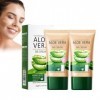 BB crème de maquillage à laloe vera, crème anti-cernes BB longue durée et couvrante, apaisante pour la peau, matifiante, pou