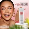 SHEIDA BB Creme Medium Crème de jour teintée avec SPF 30+, hydratation 24 h et optimiseur de la peau pour un teint uniforme,