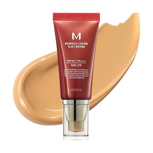 Missha M Perfect Cover Bb Cream Spf42/pa+++ No.29 Caramel Beige 50ml