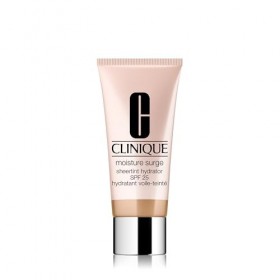 Clinique Moisture Surge Soin Hydratant Voile Teinté SPF 25 | Fluide Teinté Hydratant Large spectre SPF 25 | Couvrance légère,