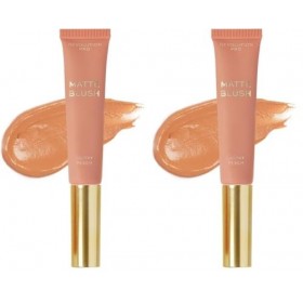 Revolution Pro-Iconic Matte Cream Blush- Wand Sultry Peach| Lightweight formula |Buildable & Blendable |Soft-focus matte effe