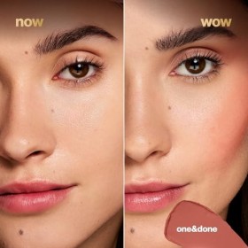 Max Factor Peinture pour joues Pop Art 2000 calories, bronzant One & Done 40, blush, formule crème à poudre, mate, finition f