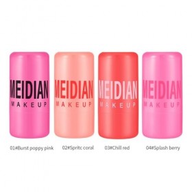 Lot de 4 bâtons de blush en gelée, poudre de rouge, couleur longue tenue peut être utilisé en superposition convient aux joue