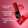 e.l.f. Sheer For It Blush Teinte, multi-usage, maquillage durable pour les lèvres et les joues, crée une finition naturelle f