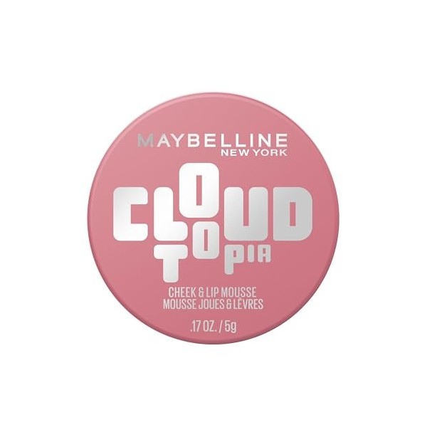 Maybelline New York - Blush en Mousse Multi-Usage - Joues & Lèvres - Fini Mat Flouté - Texture légère - Tenue Jusquà 14h - R