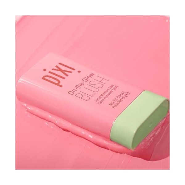 Pixi Beauty On-the-Glow Blush | Teinte: Fleur | Stick Hydratant Teinté pour Joues et Lèvres | Multistick au Ginseng, Aloe Ver