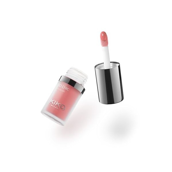 KIKO Milano So Chic Trio Blush 03, Blush 3-En-1 Idéal Pour Le Visage, Le Contour Des Yeux Et Les Lèvres