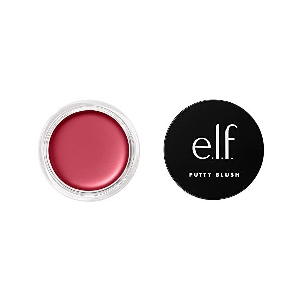 e.l.f. Putty Blush, formule crémeuse et ultra pigmentée, infusé avec de lhuile dargan et de la vitamine E, Caraïbes, 10 g