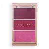 Revolution, Blush Icon Palette My Cherry Truth , Palette de Blush Crème et Poudre Compacte, Haute Pigmentation, 3 Teintes, M