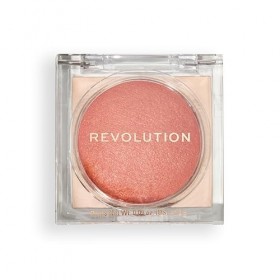 Revolution, Beam Bright Blush, Blush Poudre Facile à Estomper & Modulable, Effet Lumière pour Joues Radieuses, Végan & Sans C