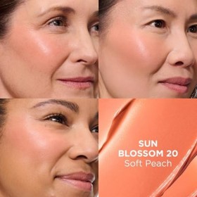 IT COSMETICS, Blush Crème + Bronzer 2 en 1 Confidence In A Sun Blush, Effet Bonne Mine, Autobronzant, Teint Glowy, À lAcide 