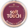 essence soft TOUCH BOUNCY BLUSH 40 roses in berry, blush cream-to-powder, teinte baie froide, fini mat, texture douce et soin