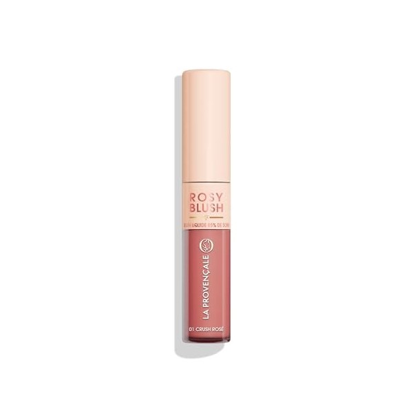 La Provençale Bio - Rosy Blush - Blush Liquide Hydratant Longue Tenue - Enrichi en Vitamine E - Teint Frais & Lumineux - Tein