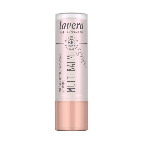 lavera Multi Balm Sundown Gold 03 - Intense Colour - Fresh Glow - Effortless Blending - for Eyes, Lips & Cheeks - Vegan - Nat