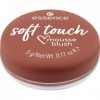 essence soft touch mousse blush, résultat instantané, naturel, mat 5g 