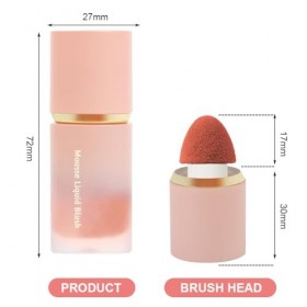 LOPHE Blush crème doux – Aspect naturel, longue durée à haute pigmentation pour les joues 02 