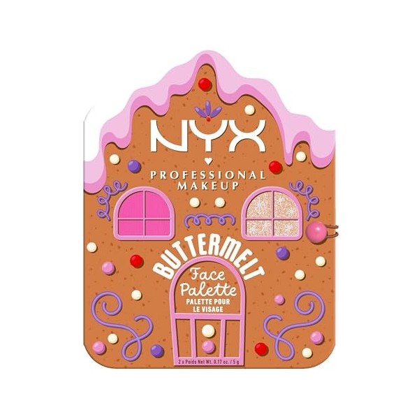 NYX Professional Makeup - Holiday 25 Buttemelt Face Palette - Deep
