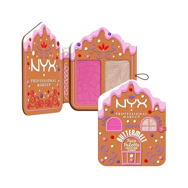 NYX Professional Makeup - Holiday 25 Buttemelt Face Palette - Deep