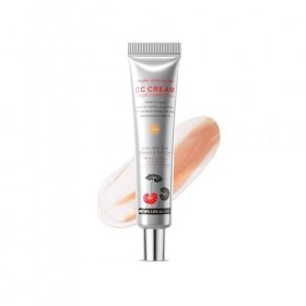 CC Cream - Crème Correctrice de Teint Maquillage Coréen SPF 25, Hydratant Teinté Léger et Correcteur, Tenue Longue pour un Éc