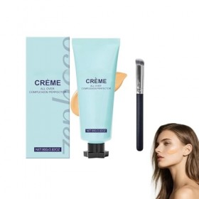 Super Cream All-Over Perfector, fond de teint hydratant, anti-cernes et CC, résistant à la transpiration et imperméable, équi