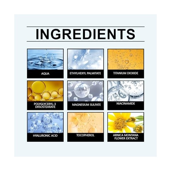 Super Cream All-Over Perfector, fond de teint hydratant, anti-cernes et CC, résistant à la transpiration et imperméable, équi