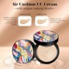 Coussin dair CC crème, fond de teint hydratant BB crème fond de teint pour le visage, crème liquide CC crème, base de fond l
