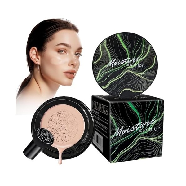 Air Cushion CC Cream, coussin dair CC crème, tête de champignon, fond de teint liquide, crème de beauté, mushroom Head Air C