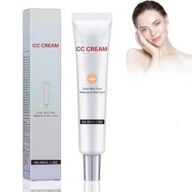Crème CC Avec Centellas Asiatica, Crème CC Multi-usages, Correctrice De Couleur, Anti-cernes Hydratant Longue Tenue pour Le V
